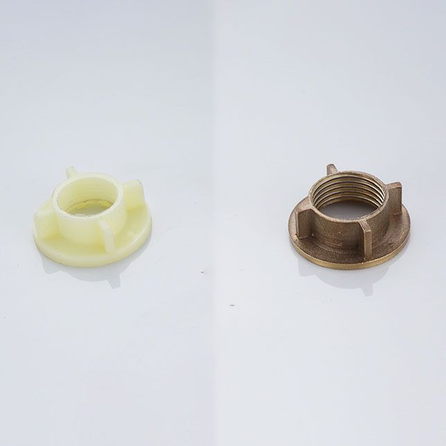 BowLift | Three-Hole Centerset Bathroom Sink Faucet Contemporary Brass Faucet