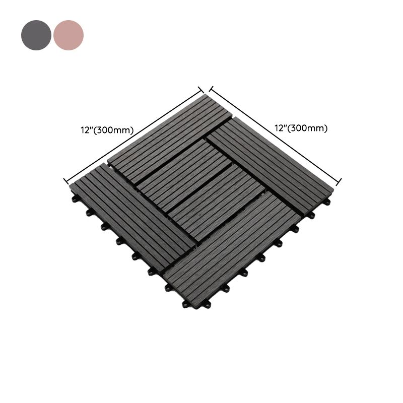 BowLift | Striped Pattern Patio Tiles Laying Pattern Square Deck Board Outdoor Patio
