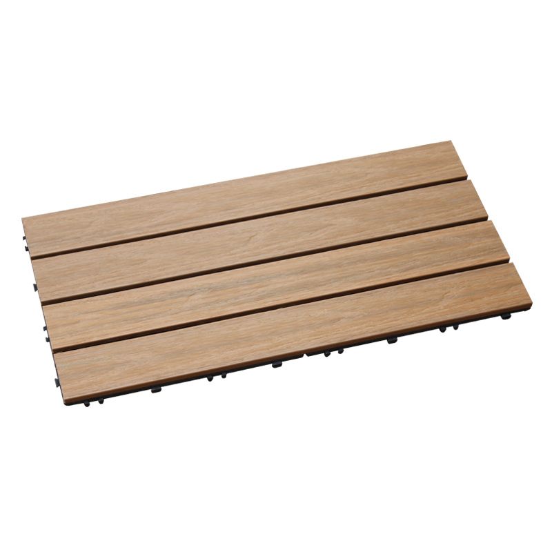 BowLift | Interlocking composite deck tiles Striped pattern patio tiles