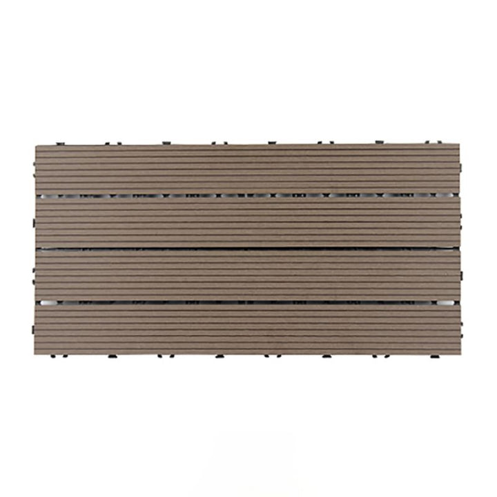BowLift | 12" X 24" Deck/Pavement Floor Tiles 4-Slat Decking Tiles