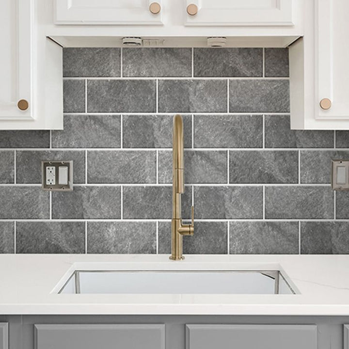BowLift | Modern Peel & Stick Subway Tiles PVC Wallpaper for Kitchen Backsplash