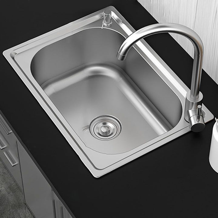 BowLift | Modern Workstation Sink Stainless Steel Drain Arrangement and Faucet Kitchen Sink