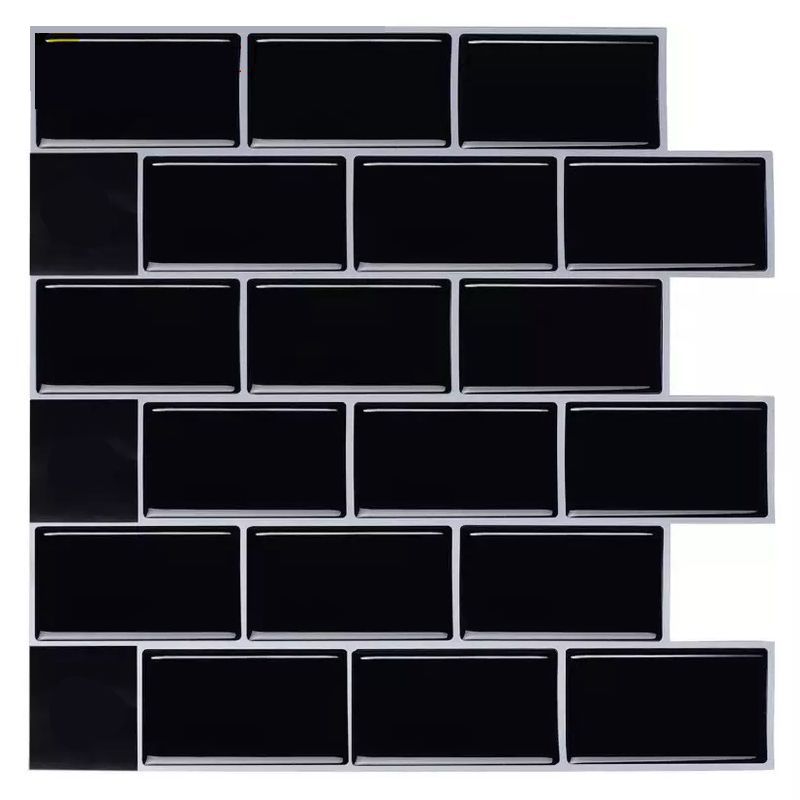 BowLift | Modern Peel and Stick Wall Tile PVC Offset Joint Peel and Stick Wall Tile