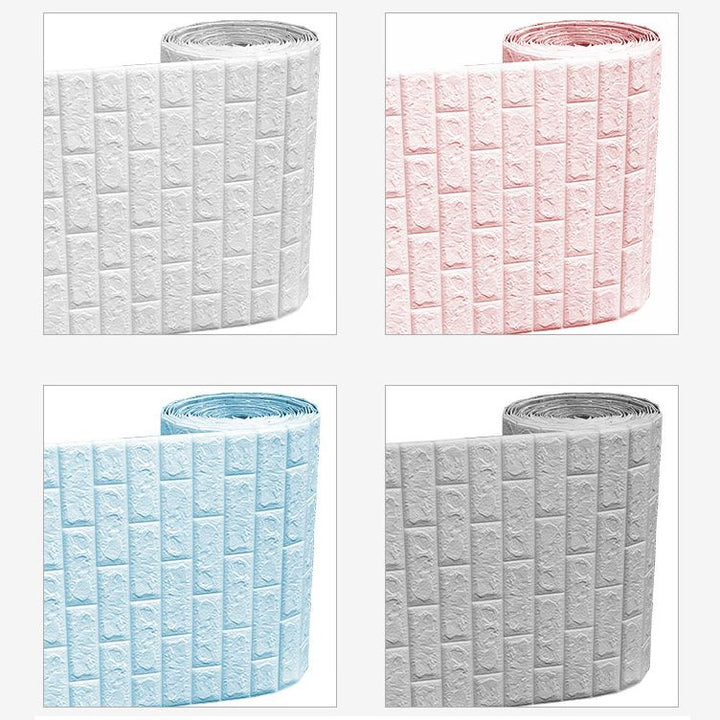 BowLift | Modern Pearl Wainscoting Waterproof PVC Wall Access Panel Peel and Stick Wall Tile