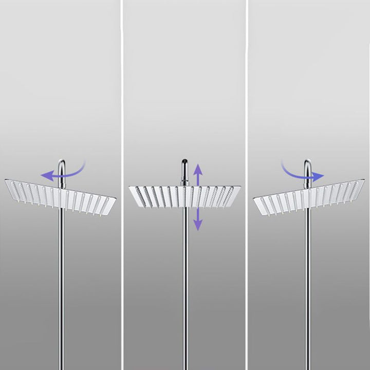 BowLift | Modern Shower Head Combination Double Shower Head Stainless Steel Wall Mounted Shower Head