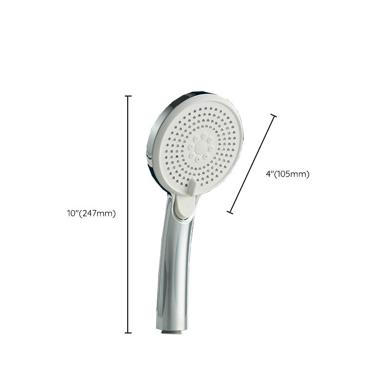 BowLift | Modern Style Round Handheld Shower Bathroom Metal Wall-Mounted Hand Shower