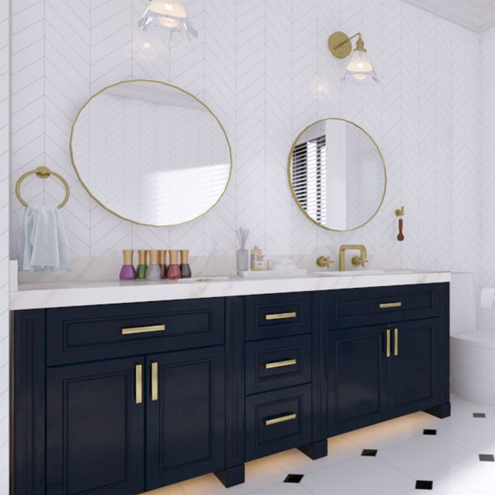 BowLift | Traditional Bathroom Hardware Accessory Set Towel Ring/Bathrobe Hook/Towel Bar