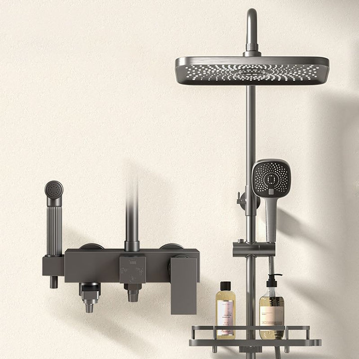 BowLift | Modern shower accessories push-button shower head wall-mounted shower combination