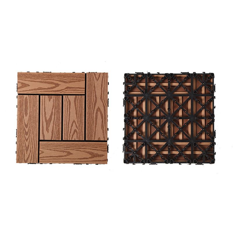 BowLift | Rectangular constructed tiles water-resistant parquet flooring for balcony