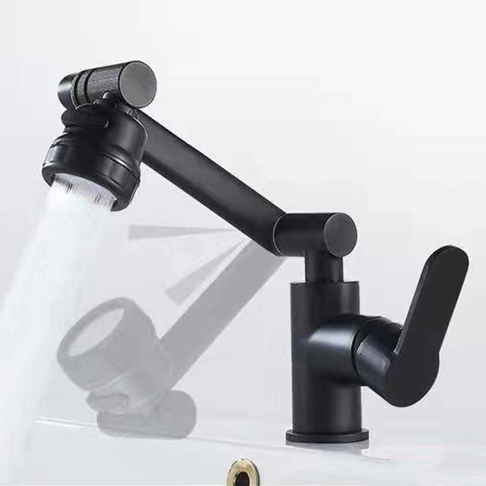 BowLift | Modern Basin Mixer Stainless Steel Lever Handle Low Arc Basin Mixer