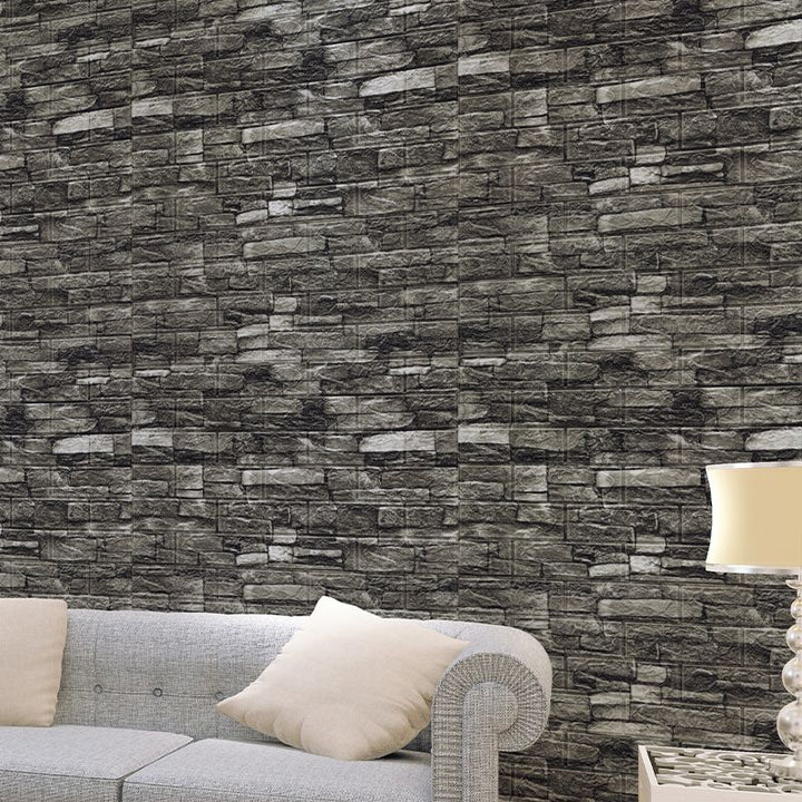 BowLift | Country House Wall Plank 3D Brick Bathroom Living Room Wall Panels Set of 2
