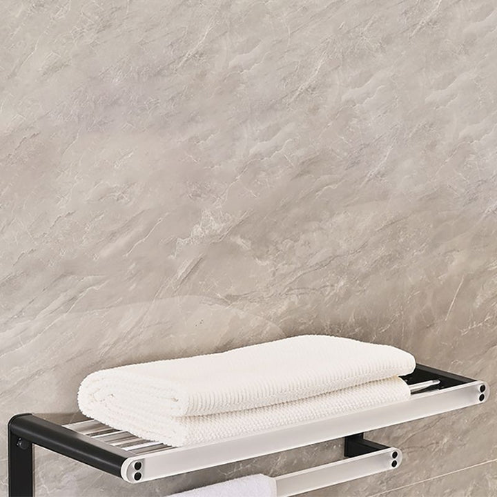 BowLift | Metal and acrylic bathroom accessories as a single piece or in a set in black