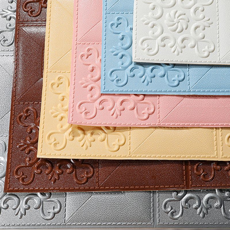 BowLift | Modern Wall Panel Peel and Stick Texture Effect Design Square Wall Panel