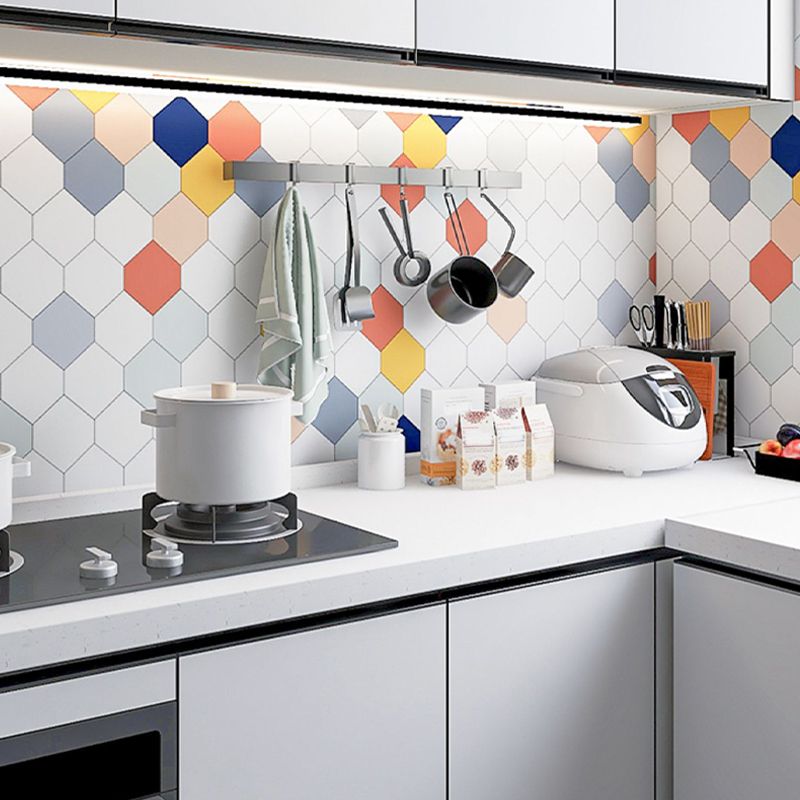 BowLift | Modern Peel and Stick backsplash tiles plastic wallpaper for kitchen backsplash