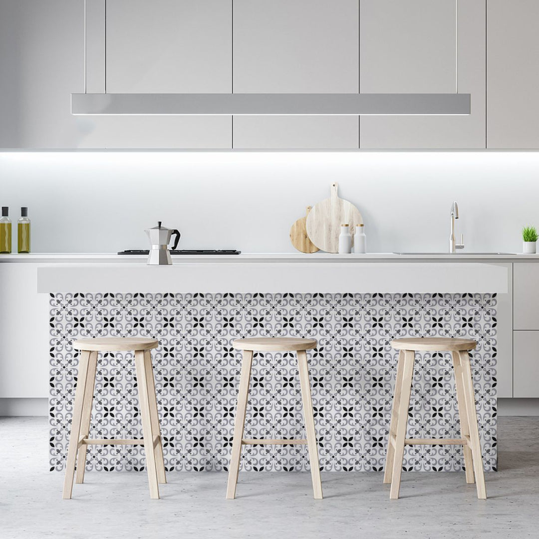 BowLift | Peel & Stick Vinyl Flooring Lightly patterned vinyl flooring with a matte sheen