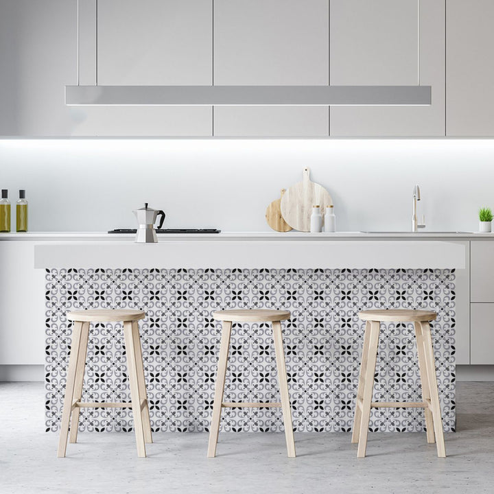 BowLift | Peel & Stick Vinyl Flooring Lightly patterned vinyl flooring with a matte sheen