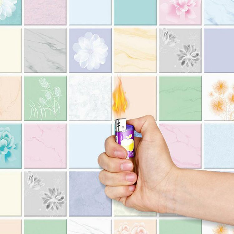 BowLift | Modern Peel & Stick Field Tile Plastic Wallpaper for Backsplash Wall