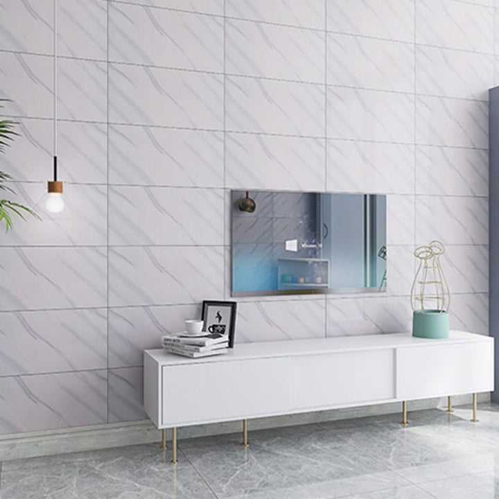 BowLift | Modern rectangular Peel and Stick backsplash tile PVC wallpaper