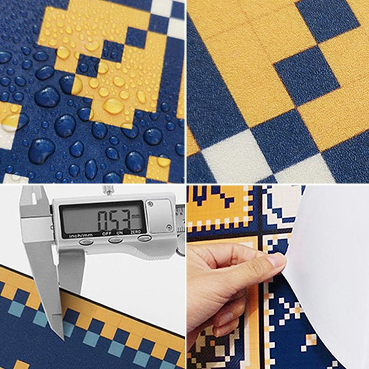 BowLift | Square Spanish Single Tile Mold Resistant Peel & Stick Tile