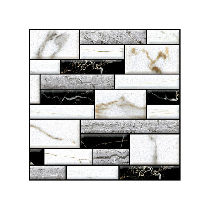 BowLift | Plastic Peel and Stick Tiles 3D Square Waterproof Peel and Stick Tiles