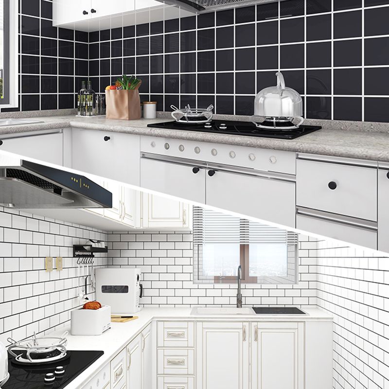 BowLift | Modern Style Wallpaper Kitchen Single Tile Wallpaper with Rectangular Shape