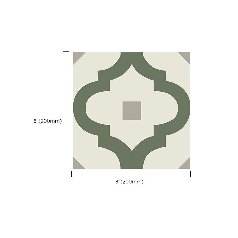 BowLift | Field tile wallpaper square PVC removable and adhesive back tile