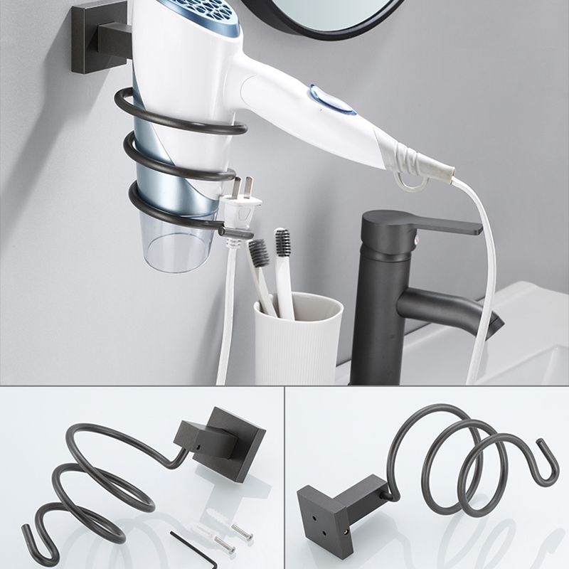 BowLift | Modern Bathroom Accessories Hardware Set Gray Bathroom Hardware Set