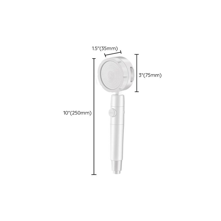 BowLift | Modern Handheld Showerhead 3 Spray Round Metal Shower Heads