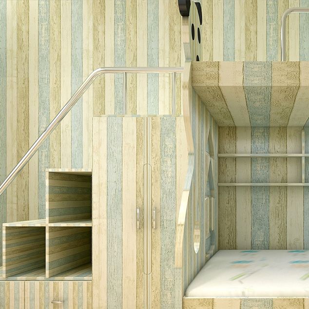 BowLift | Modern Pearl Wainscoting PVC Wood Grain Wall Access Panel Peel and Stick Wall Tile