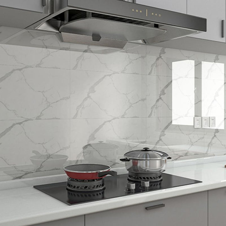 BowLift | Modern kitchen tile waterproof smooth Peel and Stick splash guard tile