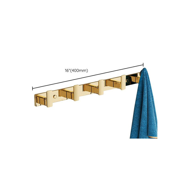 BowLift | Modern Towel Bar Bathroom Hardware Set Bathroom Shelf Gold Bathroom Accessories Set