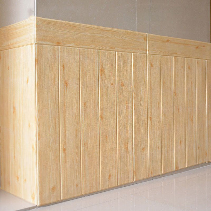 BowLift | Polygon Peel and Stick Back Wall Tile PVC Wood Peel and Stick Tile