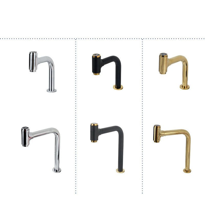 BowLift | Modern Style Basin Tap Swivel Spout Bathroom Faucet