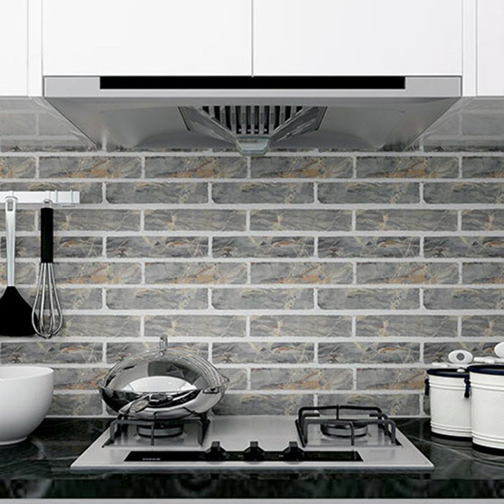 BowLift | Peel & Stick Tiles Square Stain Resistant Plastic Peel and Stick Tiles for Kitchen 20 Pack