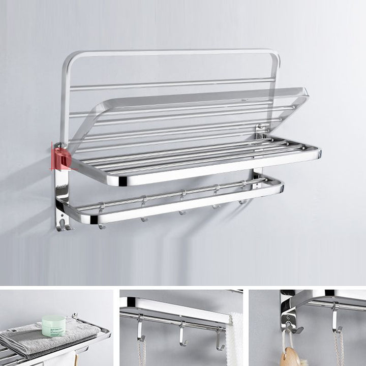 BowLift | Modern Stainless Steel Bathroom Accessories Towel Bar Bathroom Set