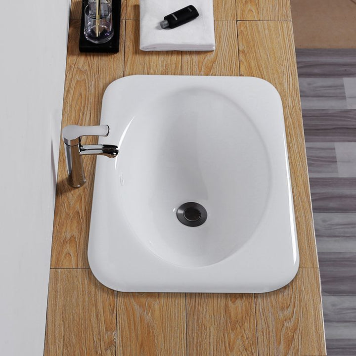 BowLift | Traditional square washstand ceramics metal base washbasin