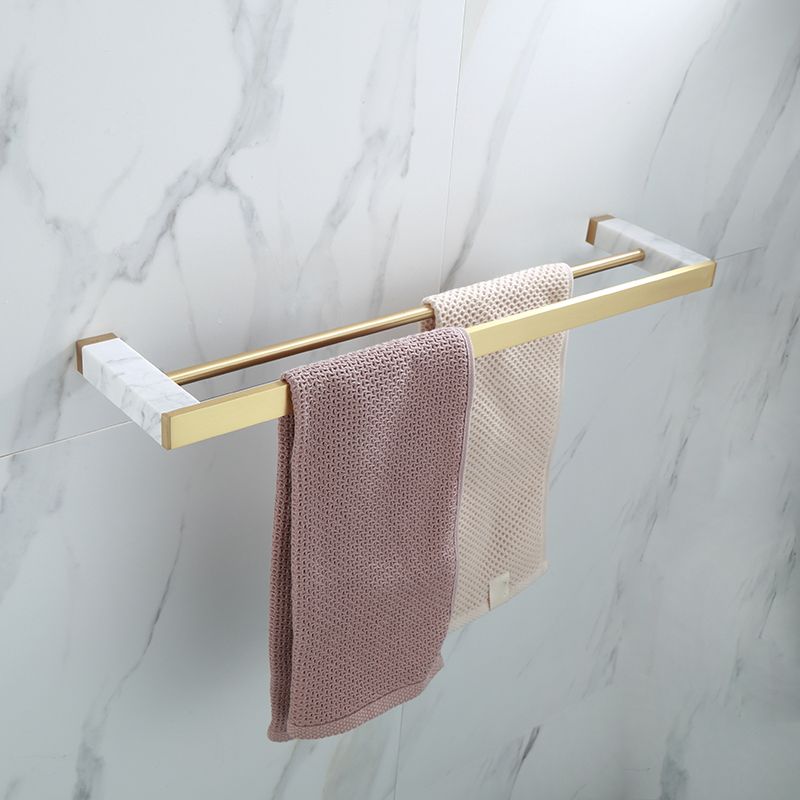 BowLift | Polished Brass Bathroom Accessory Set Marble Bathroom Hardware
