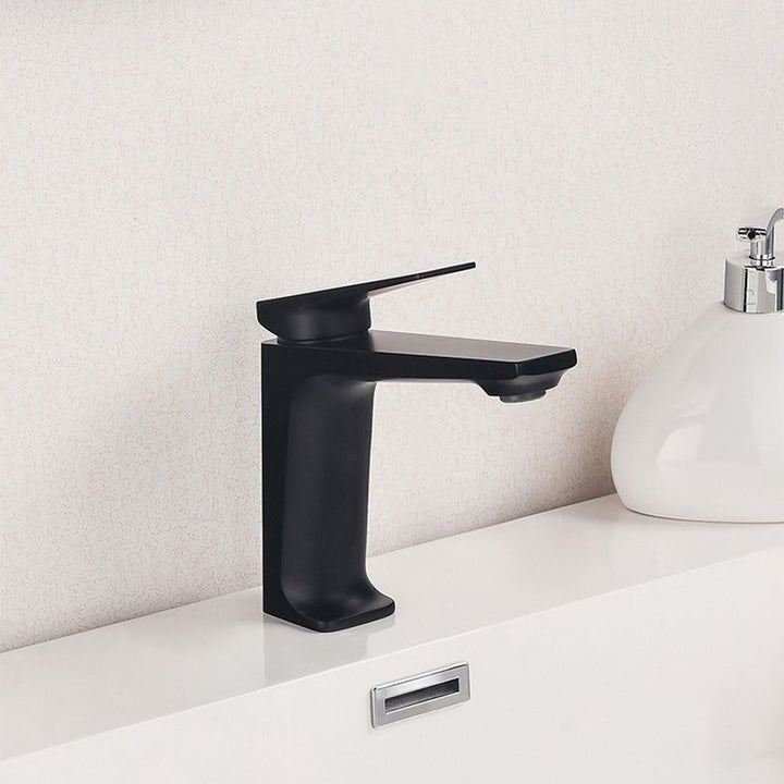 BowLift | Glam Copper Vessel Faucet Lever Handles Low Arc Vessel Faucet for Bathroom