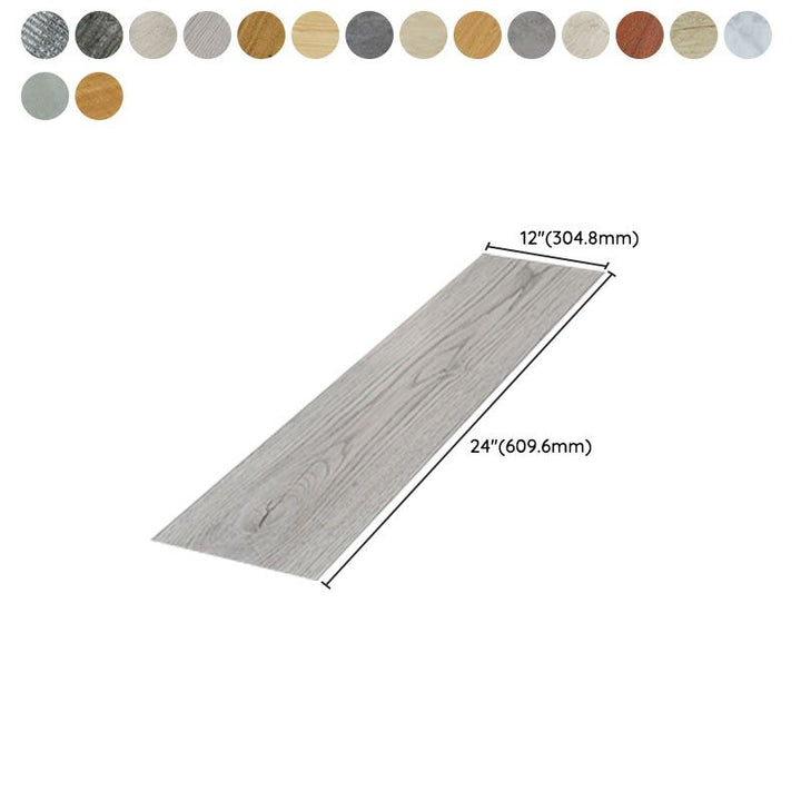BowLift | Modern Interior Floor Covering Wood Look Peel and Stick Rectangular Flooring Vinyl