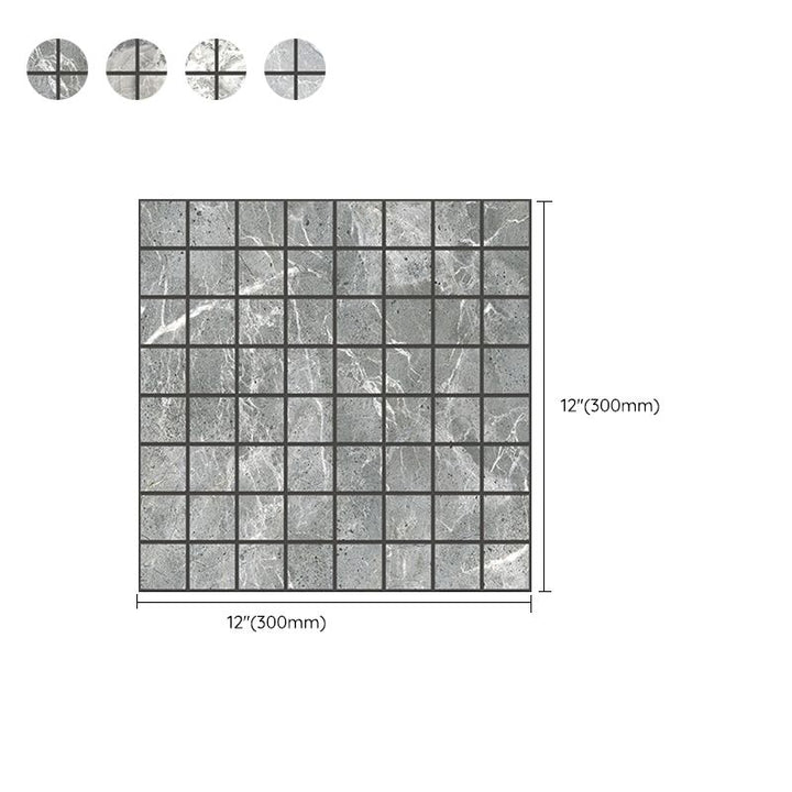 BowLift | Mosaic Tile Peel and Stick Tile PVC 3D Kitchen Backsplash Peel and Stick Wall Tile