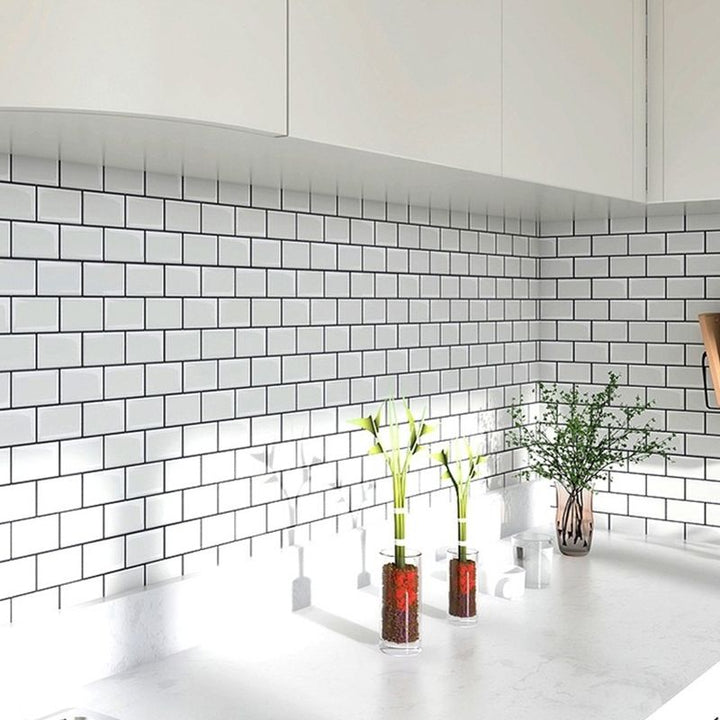 BowLift | Modern Wallpaper Field Tile/Single Tile Peel and Stick Backsplash