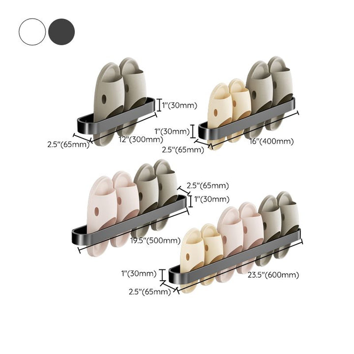 BowLift | Minimalist Bathroom Accessory Set Metal Slipper Rack/Towel Holder
