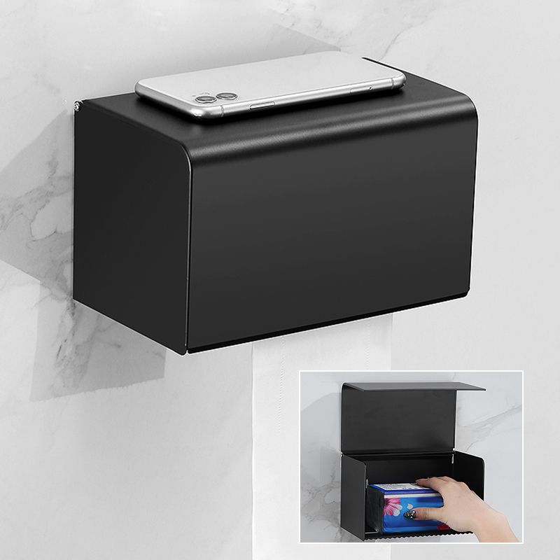 BowLift | Matt black bathroom accessory set Modern bathroom accessory hardware set