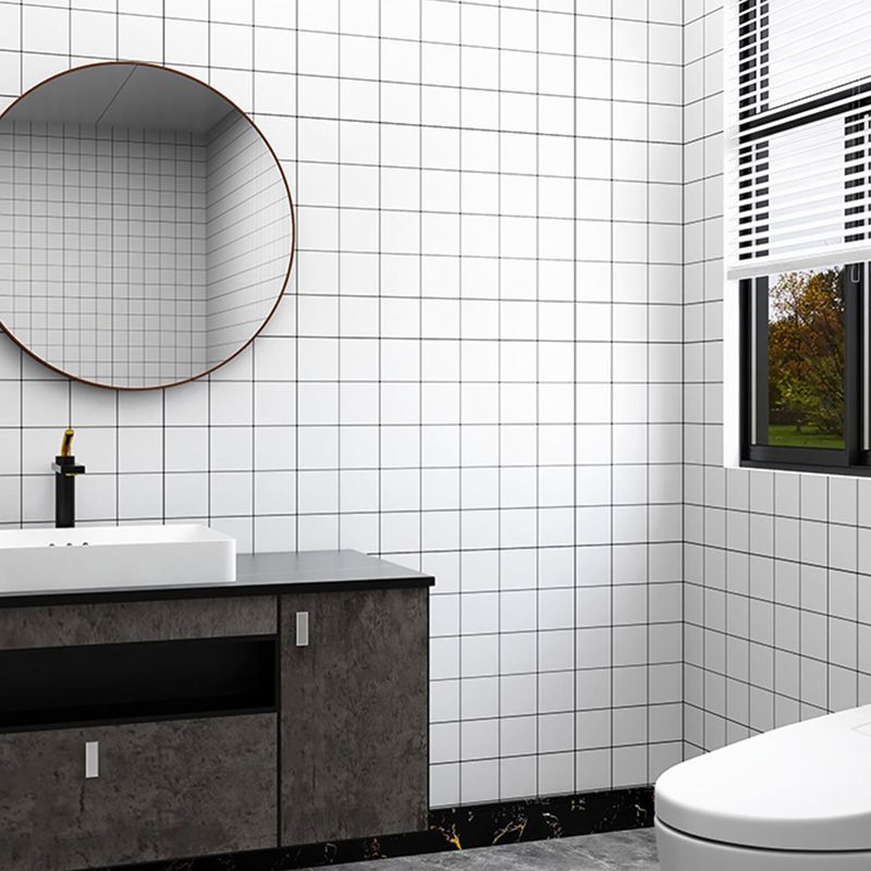 BowLift | Square Grid Mosaic Tiles waterproof Peel-and-Stick Tile for backsplash