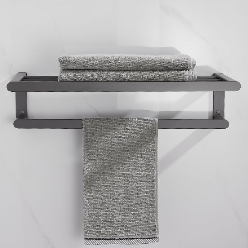 BowLift | Modern Gray Bathroom Accessory as Individual Piece or as Set Made of Metal