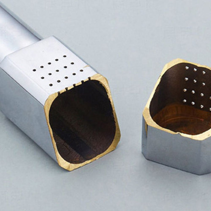 BowLift | Simple Handheld Shower Head Square 304 Stainless Steel Shower Head