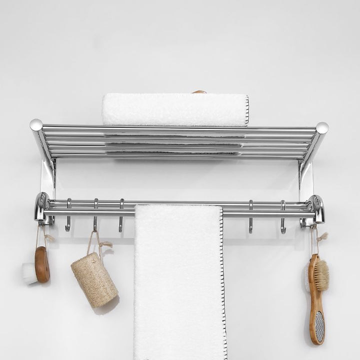 BowLift | Modern Bathroom Accessory Set Stainless Steel Bathroom Shelf Bathroom Set