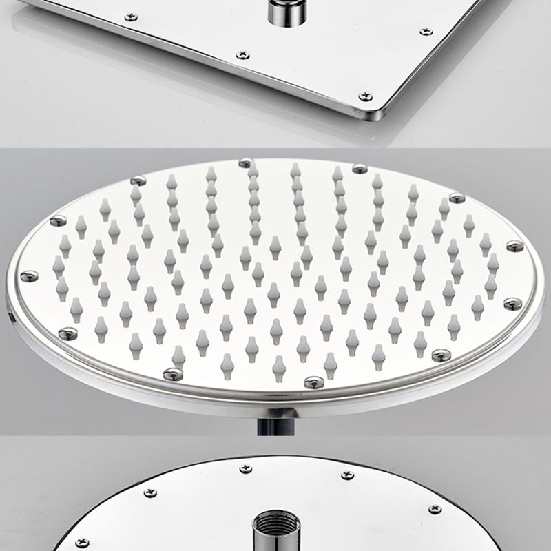 BowLift | Solid square showerhead Standard spray pattern Large showerhead