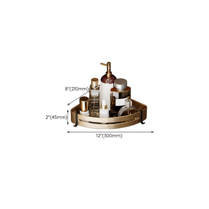BowLift | Black and Brass Bathroom Hardware Set Modern Stainless Steel Bathroom Shelf/Towel Holder/Paper Holder