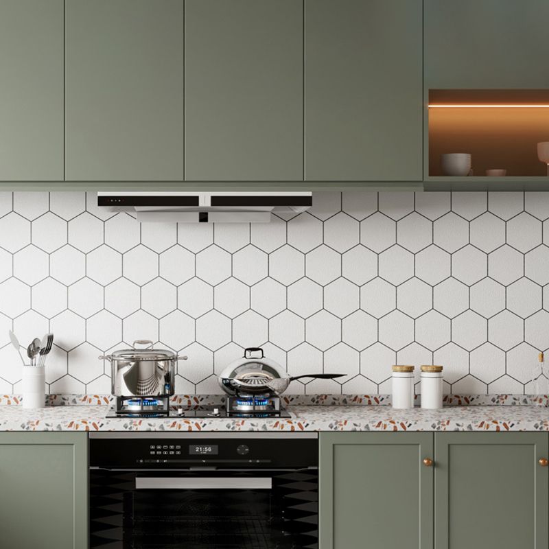 BowLift | Modern Smooth Mosaic Tile Peel and Stick Wall Tile for the Kitchen